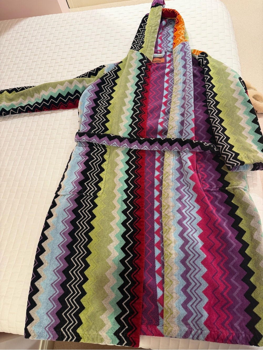 Missoni Hooded Robe - Picture 5 of 5